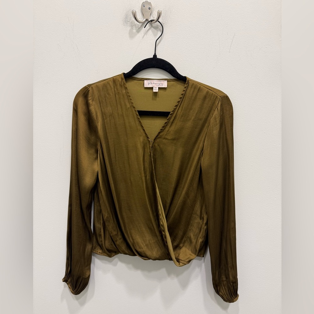 Philosophy Khaki Women's Blouse